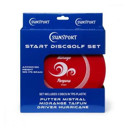 Gra discgolf set start, putter, mid range&drivet plastik Gra discgolf set start, putter, mid range&drivet plastik