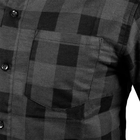 Koszula flanelowa, szara, rozmiar XXL Koszula flanelowa, szara, rozmiar XXL