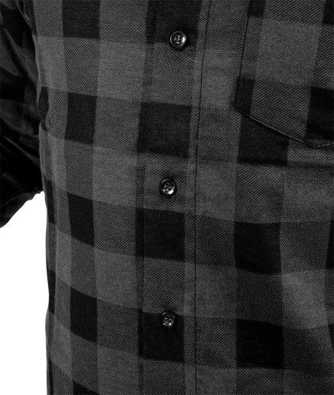 Koszula flanelowa, szara, rozmiar XXXL Koszula flanelowa, szara, rozmiar XXXL