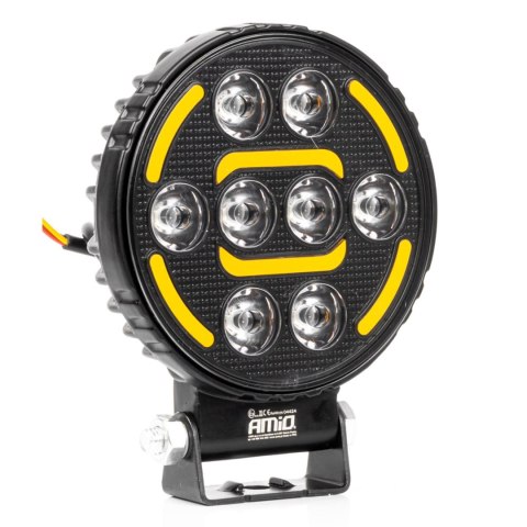 Lampa robocza halogen led szperacz awl80 48w 2400lm 12v 24v amio-04424 Lampa robocza halogen led szperacz awl80 48w 2400lm 12v 24v amio-04424