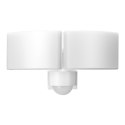 TOS DUO LED 2x20W podwójny naświetlacz ogrodowy z PIR, 2x1600lm, IP65, 4000K, PC, biały TOS DUO LED 2x20W podwójny naświetlacz ogrodowy z PIR, 2x1600lm, IP65, 4000K, PC, biały