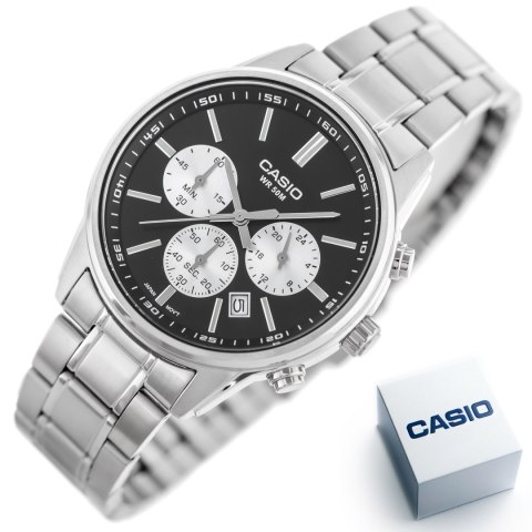 ZEGAREK MĘSKI CASIO MTP-E515D-1A (zd265a) + BOX ZEGAREK MĘSKI CASIO MTP-E515D-1A (zd265a) + BOX