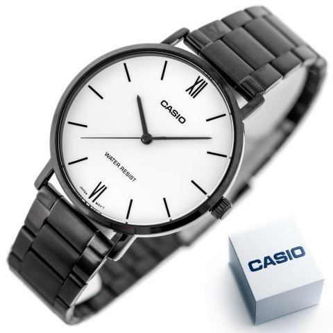 ZEGAREK MĘSKI CASIO MTP-VT01B-7B + BOX ZEGAREK MĘSKI CASIO MTP-VT01B-7B + BOX