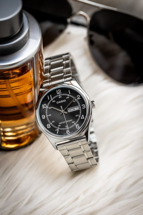 Zegarek Męski Casio MTP-V006D-1B2 + BOX Zegarek Męski Casio MTP-V006D-1B2 + BOX