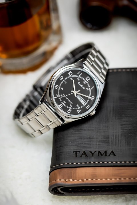 Zegarek Męski Casio MTP-V006D-1B2 + BOX Zegarek Męski Casio MTP-V006D-1B2 + BOX