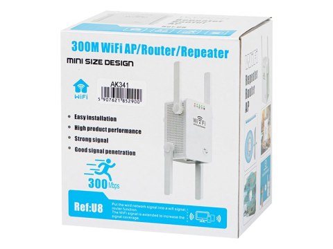 86-047# Wzmacniacz sygnału wi-fi repeater 86-047# Wzmacniacz sygnału wi-fi repeater