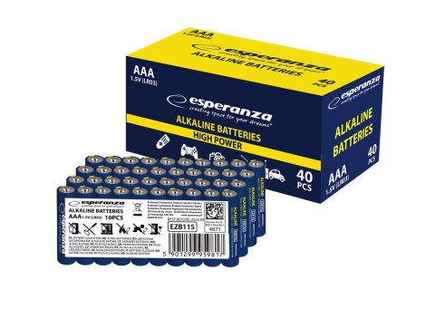 EZB115 Esperanza baterie alkaliczne aaa 10szt zgrzewka EZB115 Esperanza baterie alkaliczne aaa 10szt zgrzewka
