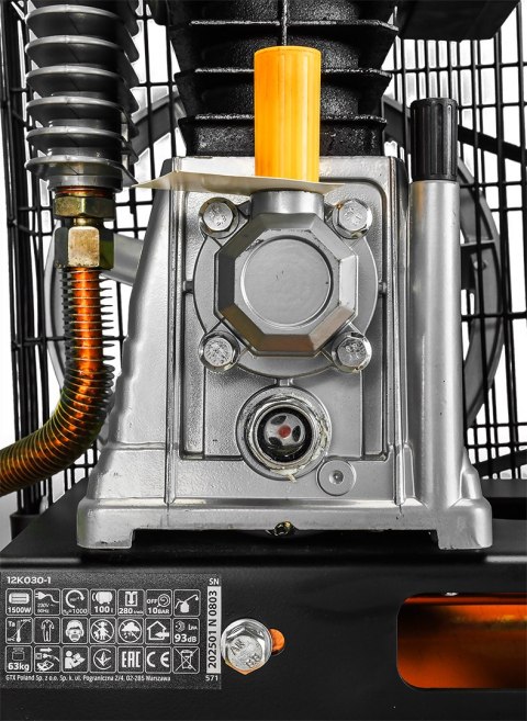 Kompresor olejowy 100l, 230V Kompresor olejowy 100l, 230V