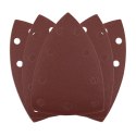 Papiery ścierne na rzep, żelazko 100 x 147 mm, P240, 5 szt., z 9 otworami do 04-623