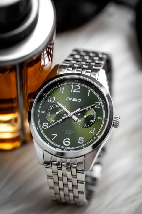 ZEGAREK MĘSKI CASIO MTP-E340D-3A (zd264c) + BOX ZEGAREK MĘSKI CASIO MTP-E340D-3A (zd264c) + BOX
