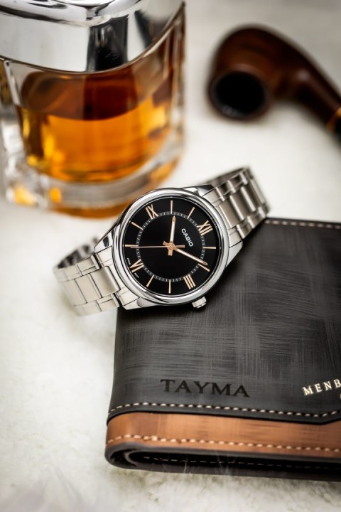 ZEGAREK MĘSKI CASIO MTP-V005D-1B5 + BOX ZEGAREK MĘSKI CASIO MTP-V005D-1B5 + BOX