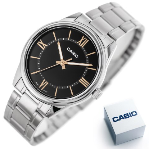 ZEGAREK MĘSKI CASIO MTP-V005D-1B5 + BOX ZEGAREK MĘSKI CASIO MTP-V005D-1B5 + BOX