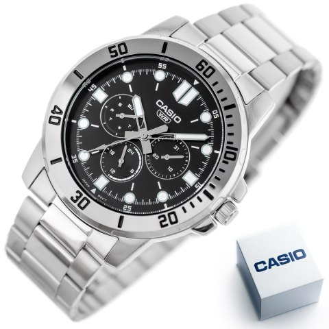 ZEGAREK MĘSKI CASIO MTP-VD300D-1E (zd268a) + BOX ZEGAREK MĘSKI CASIO MTP-VD300D-1E (zd268a) + BOX