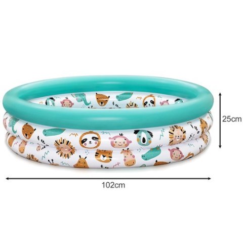 Basen dmuchany 102x25cm - BESTWAY 51008 Basen dmuchany 102x25cm - BESTWAY 51008