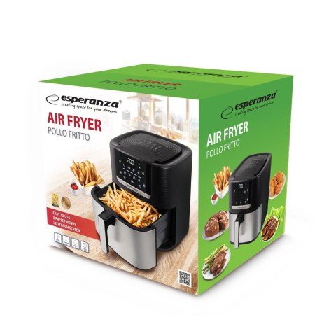 EKA004 Esperanza frytkownica beztłuszczowa pollo fritto 8l EKA004 Esperanza frytkownica beztłuszczowa pollo fritto 8l