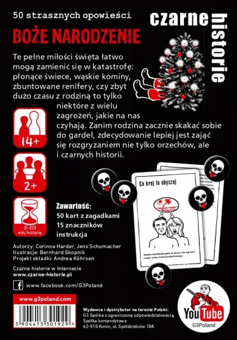 Gra czarne historie boże narodzenie (nowa edycja) Gra czarne historie boże narodzenie (nowa edycja)