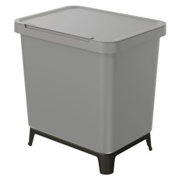 Kosz na śmieci SYSTEMA 29L - smooth gray
