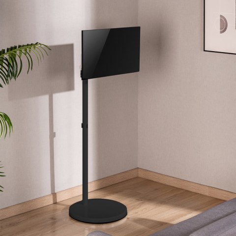 Mobilny stojak podłogowy na monitor/TV Maclean, sprężyna gazowa, 17"-35", 2-10kg, czarny, MC-970B Mobilny stojak podłogowy na monitor/TV Maclean, sprężyna gazowa, 17"-35", 2-10kg, czarny, MC-970B