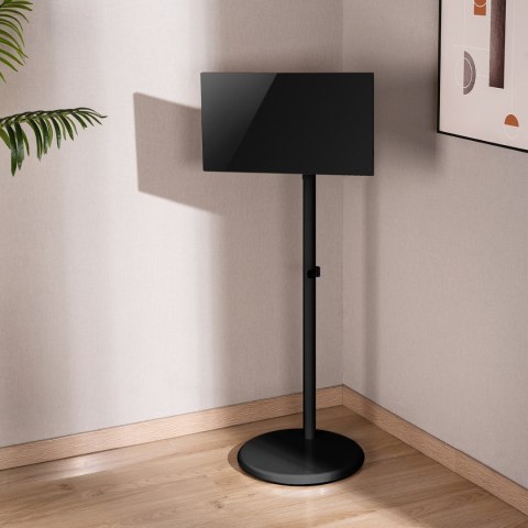 Mobilny stojak podłogowy na monitor/TV Maclean, sprężyna gazowa, 17"-35", 2-10kg, czarny, MC-970B Mobilny stojak podłogowy na monitor/TV Maclean, sprężyna gazowa, 17"-35", 2-10kg, czarny, MC-970B