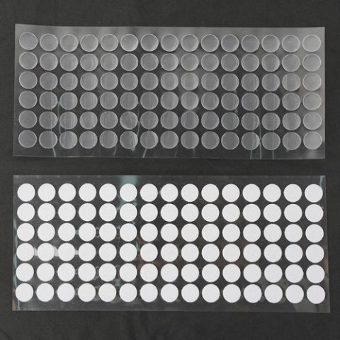 Rzep samoprzylepny 18mm 500szt. biały Ruhhy 25884 Rzep samoprzylepny 18mm 500szt. biały Ruhhy 25884