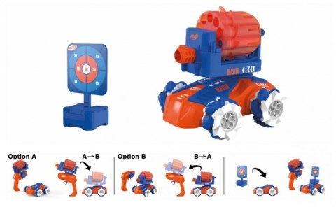 Samochód nerf blasting rc 2,4ghz Samochód nerf blasting rc 2,4ghz