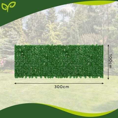 Żywopłot sztuczny na balkon 3x1m Gardlov 25343 Żywopłot sztuczny na balkon 3x1m Gardlov 25343