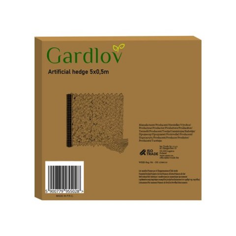 Żywopłot sztuczny na balkon 5x0,5m Gardlov 25342 Żywopłot sztuczny na balkon 5x0,5m Gardlov 25342
