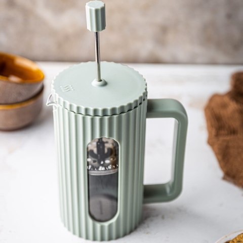 ZAPARZACZ DO HERBATY KAWY SZKLANY FRENCH PRESS 1000 ML ZIELONY KLAUSBERG KB-7755 ZAPARZACZ DO HERBATY KAWY SZKLANY FRENCH PRESS 1000 ML ZIELONY KLAUSBERG KB-7755