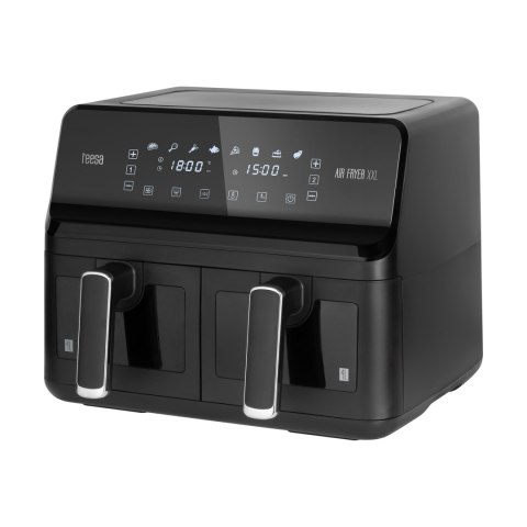 Frytkownica beztłuszczowa TEESA AIR FRYER DUAL POT XXL 8L 2700W Frytkownica beztłuszczowa TEESA AIR FRYER DUAL POT XXL 8L 2700W