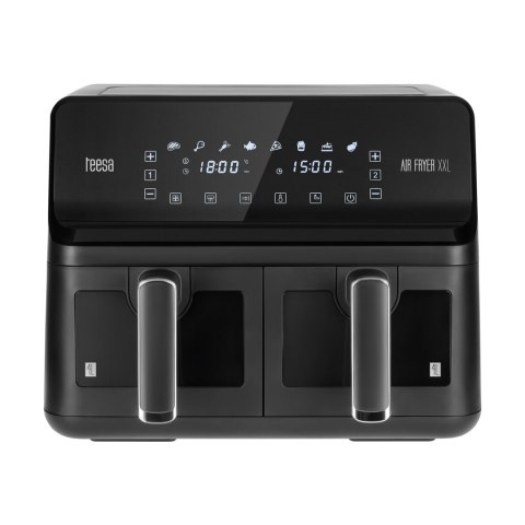 Frytkownica beztłuszczowa TEESA AIR FRYER DUAL POT XXL 8L 2700W Frytkownica beztłuszczowa TEESA AIR FRYER DUAL POT XXL 8L 2700W