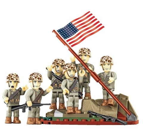 Klocki iwo jima 1945 87 klocków Klocki iwo jima 1945 87 klocków