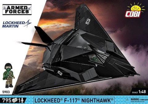 Klocki lockheed f-117 nighthawk 795 klocków Klocki lockheed f-117 nighthawk 795 klocków