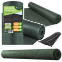 Siatka Cieniująca Na Ogrodzenie Płot Maskująca Zielona 1.5M 10M 140g/m?