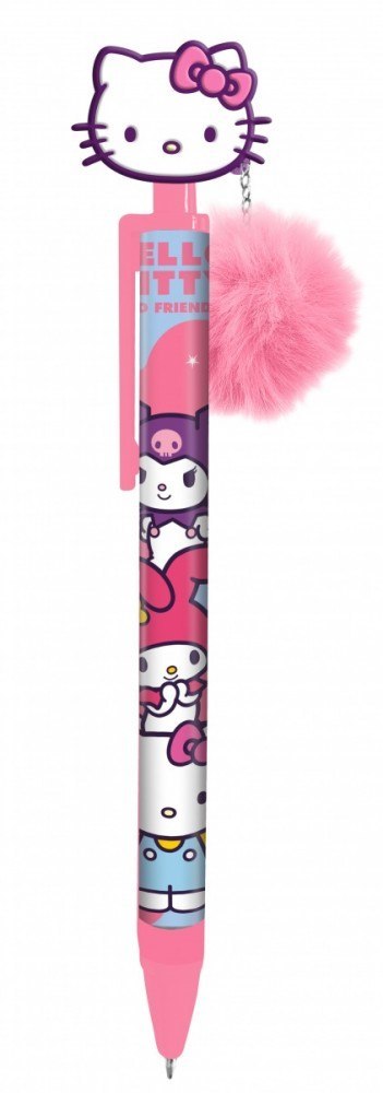 Długopis z toperem hello kitty display 12 sztuk Długopis z toperem hello kitty display 12 sztuk
