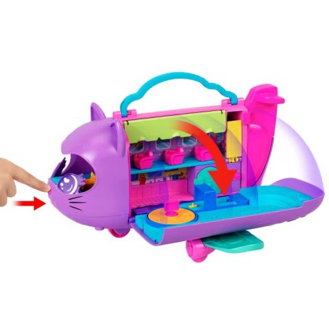 Figurki polly pocket kotolot samolot z dwiema laleczkami Figurki polly pocket kotolot samolot z dwiema laleczkami
