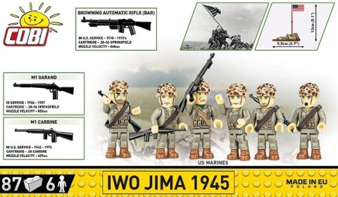Klocki iwo jima 1945 87 klocków Klocki iwo jima 1945 87 klocków