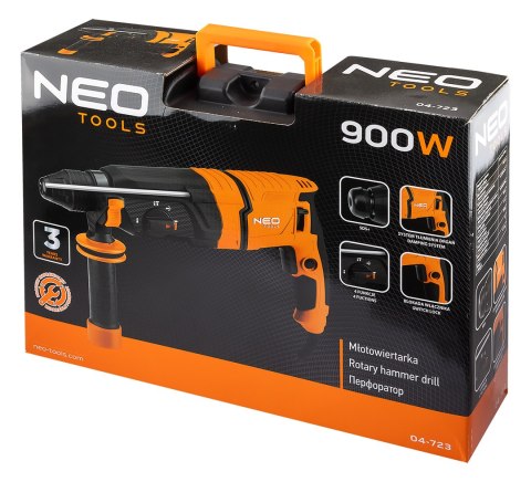 Młotowiertarka 900W, SDS+ Młotowiertarka 900W, SDS+