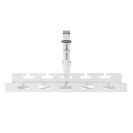 Organizer podbiurkowy na kable Maclean, max. obciążenie 5kg, biały, MC-105 W