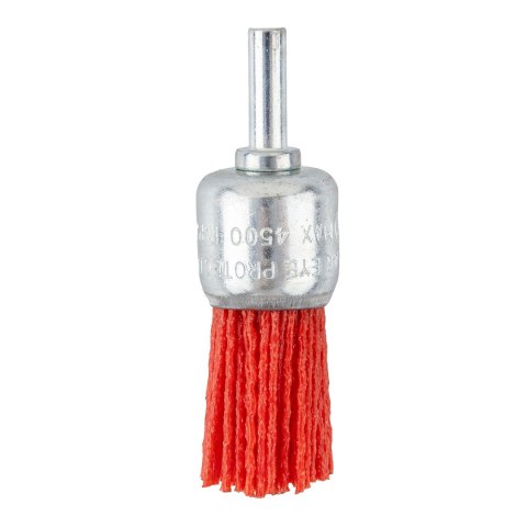 Szczotka nylonowa doczołowa 25 mm, z trzpieniem 6 mm Szczotka nylonowa doczołowa 25 mm, z trzpieniem 6 mm