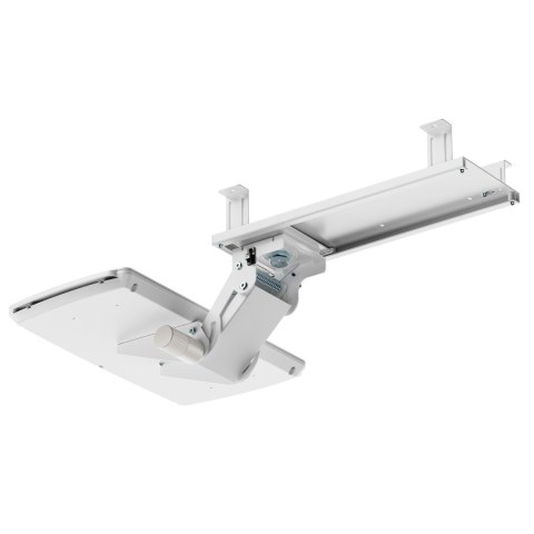 Uchwyt na klawiaturę podbiurkowy Maclean, regulowany, max. 5kg, biały, MC-156 W Uchwyt na klawiaturę podbiurkowy Maclean, regulowany, max. 5kg, biały, MC-156 W