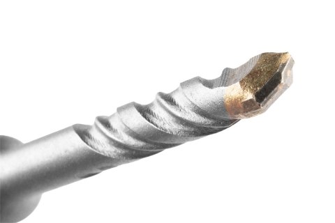 Wiertło do betonu SDS Plus z podwójną spiralą 6 x 110 mm Wiertło do betonu SDS Plus z podwójną spiralą 6 x 110 mm