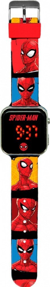 Zegarek led z kalendarzem spiderman Zegarek led z kalendarzem spiderman