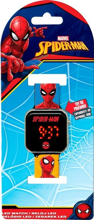 Zegarek led z kalendarzem spiderman Zegarek led z kalendarzem spiderman