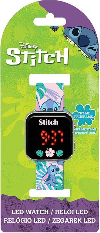 Zegarek led z kalendarzem stitch Zegarek led z kalendarzem stitch