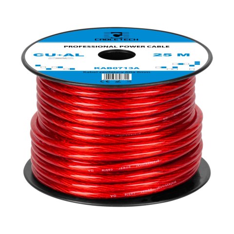 Kabel samochodowy 6Ga OD8mm CU+AL 25m Kabel samochodowy 6Ga OD8mm CU+AL 25m