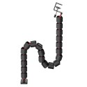 Organizer kabli / maskownica do biurka Nano RS, 1345mm, czano czerwony, RS125