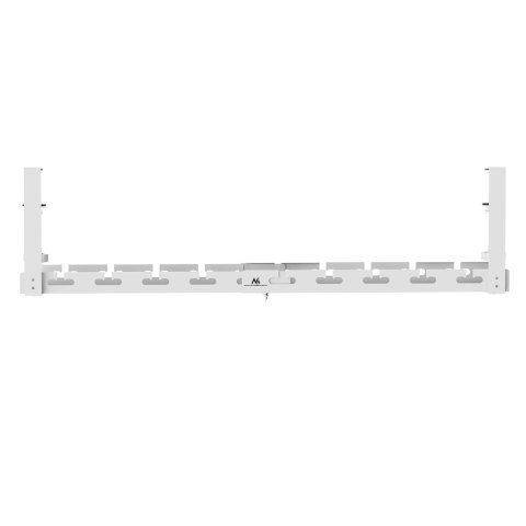 Organizer podbiurkowy na kable Maclean, max. obciążenie 5kg, max. 728mm, biały, MC-103 W Organizer podbiurkowy na kable Maclean, max. obciążenie 5kg, max. 728mm, biały, MC-103 W