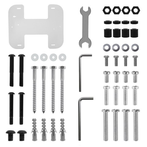 Uchwyt sufitowy dla TV Maclean, max. obciążenie 60kg, 43-86", max VESA 600x400, MC-112 B Uchwyt sufitowy dla TV Maclean, max. obciążenie 60kg, 43-86", max VESA 600x400, MC-112 B