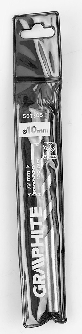 Wiertło do betonu 10 x 120 mm, szlifowane Wiertło do betonu 10 x 120 mm, szlifowane