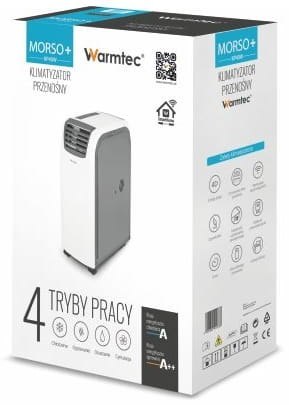 Klimatyzator przenośny WARMTEC Morso+ KP40W 4 kW Klimatyzator przenośny WARMTEC Morso+ KP40W 4 kW